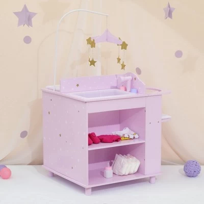 Olivia's Little World - Twinkle Stars Princess Baby Doll Changing Station With Storage 8 Olivia's Little World - Twinkle Stars Princess Baby Doll Changing Station With Storage - Image 6