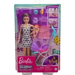 Barbie Skipper Babysitters Inc. Playset - Straight Brunette Hair -Toy Doll World GUEST 917eca9d 661d 4aba 9ff9 0d8c4f13ab34