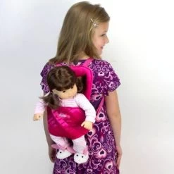 Sophia’s Hands Free Front/Back Carrier For Dolls, Hot Pink -Toy Doll World GUEST 930e83bb 8636 474a a44e 73be65d49cff