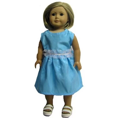 Doll Clothes Superstore Size 5 Matching Girls And Doll Clothes Blue Dress 4 Doll Clothes Superstore Size 5 Matching Girls And Doll Clothes Blue Dress - Image 2