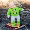 The Queen's Treasures 15 Inch Baby Doll Clothes Green & Cream Overalls Set -Toy Doll World GUEST 958cde0e 3626 4cf0 95d0 08c04e585259