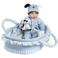 Paradise Galleries Reborn Baby Doll Boy "Finn & Sparky" Boy Baby Doll. 17" Weighted Realistic Doll With 9 Baby Doll Accessories. Age 3+ -Toy Doll World GUEST 95eb53d0 2056 4323 ab72 c5eb1ced645b