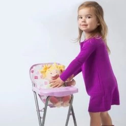 Manhattan Toy Baby Stella Blissful Blooms High Chair First Baby Doll Play Set For 15" Dolls -Toy Doll World GUEST 978710e4 32ed 441b 8f10 5064fe612a50
