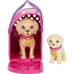 Barbie Pup Adoption Playset And Doll With Brown Hair, 2 Puppies And Color-Change -Toy Doll World GUEST 986f43fa 3b47 4484 ab83 8f7da9a6de65