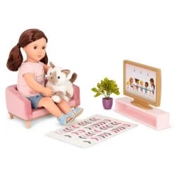 Our Generation Lovely Living Room Furniture Accessory Set For 18" Dolls -Toy Doll World GUEST 9a64e4f7 c9c5 48cc b932 869ce953777d