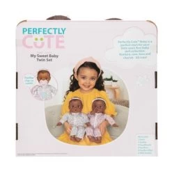 Perfectly Cute Girl Twins Dark Brown Hair - Dark Brown Eyes -Toy Doll World GUEST 9a7aec3e 46e0 4374 97fe 0faefcd743c3
