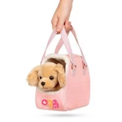 Our Generation Hop In Dog Carrier & Pet Plush Puppy For 18" Dolls -Toy Doll World GUEST 9c111348 1685 4136 b769 11721c3bbb92
