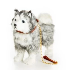 The Queen's Treasures 18 In Doll Husky Puppy Dog With Leash And Collar -Toy Doll World GUEST 9e08a533 609c 4d71 ab24 4bbcbcb49cef
