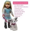 The New York Doll Collection 18 Inch Doll Plush Puppy Dog Accessories -Toy Doll World GUEST 9e27ff07 2836 4b63 aeff a256854865e0