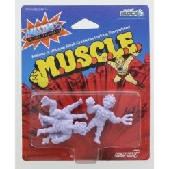 Nerd Block Masters Of The Universe M.U.S.C.L.E. 3-Pack: Spikor, Kobra Khan, Stinkor