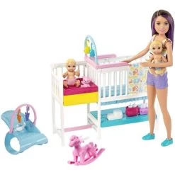 Barbie Skipper Babysitters Inc Nap 'n' Nurture Nursery Dolls And Playset 22 Barbie Skipper Babysitters Inc Nap 'n' Nurture Nursery Dolls And Playset -Toy Doll World GUEST 9f8f47da 6790 43c9 81f5 93ee30c6b274