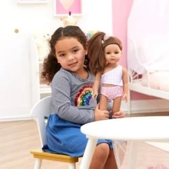 Sophia’s Cut-Out Bathing Suit, Cover Up And Sandals, Pink/Purple -Toy Doll World GUEST a128bbe9 c40d 41c9 8e96 d02a4c2965a9