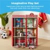 Best Choice Products 32in Kids 3-Story Pretend Wooden Fire Station Play Set Toy, W/ 2 Vehicles, 12 Accessories, 5 Rooms -Toy Doll World GUEST a2ffa779 0dd3 42d8 8c5e b28175a61e27