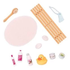 Our Generation Bath & Bubbles Bathtub Accessory Set For 18" Dolls -Toy Doll World GUEST a39b61ec 8fe0 419a b79d 28ada8717df5