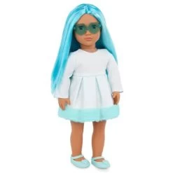 Our Generation Capri 18" Fashion Doll With Bubblegum Blue Hair