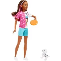 Barbie Skipper Doll And Dog Walker Set With Puppy And Accessories First Jobs -Toy Doll World GUEST a966394f 89f2 45f1 85c4 c939f2266cf4