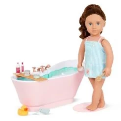 Our Generation Bath & Bubbles Bathtub Accessory Set For 18" Dolls -Toy Doll World GUEST aa314afb d096 41f2 a9d0 6153d61f0245
