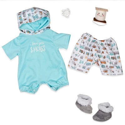 Paradise Galleries Reborn Baby Doll I Love You S-Mores 20 Inch Baby Doll - Brown Hair/Blue Gray Eyes 6 Paradise Galleries Reborn Baby Doll I Love You S-Mores 20 Inch Baby Doll - Brown Hair/Blue Gray Eyes - Image 4