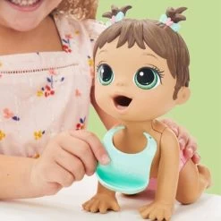 Baby Alive Lil Snacks Baby Doll - Brown Hair -Toy Doll World GUEST ab8a3f5c a953 4d51 b33c f4ac0a514739