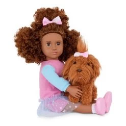 Our Generation Safie & Ginger 18" Doll & Pet Puppy Set -Toy Doll World GUEST af24875c b65b 46fa 8a98 6f595976450c