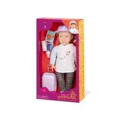 Our Generation Ari With Rolling Luggage & Accessories 18" Travel Doll -Toy Doll World GUEST b25d640c 617b 4855 8f53 77aa266049a7