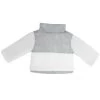 Sophia’s Fleece & Nylon Jacket For 18” Dolls, White/Silver
