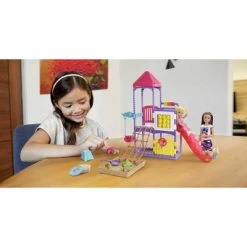 Barbie Skipper Babysitters Inc. Climb 'N Explore Playground Playset