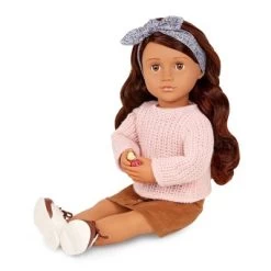 Our Generation Coco Posable 18" Baking Doll & Storybook -Toy Doll World GUEST b7b8f0e3 cfe4 47e3 8bbe 1db7060380e5