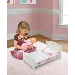 Badger Basket Doll Bed With Bedding And Free Personalization Kit - White Rose 12 Badger Basket Doll Bed With Bedding And Free Personalization Kit - White Rose -Toy Doll World GUEST ba18cb5b a0d8 4e3c 9f69 0bce381678c1