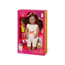 Our Generation Nahla With Storybook & Accessories 18" Posable Gardening Doll -Toy Doll World GUEST ba648c00 5f50 414d 8286 915cd02237e4