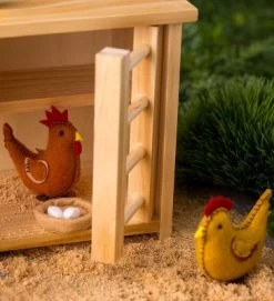 Magic Cabin - Wooden Chicken Coop And Felt Chickens Play Set Special For Kids -Toy Doll World GUEST bb1a1ec2 2c03 4e19 a2fb 72432da0db86 1