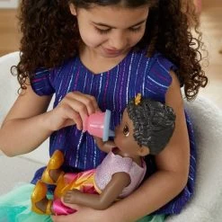 Baby Alive Princess Ellie Grows Up! Growing And Talking Baby Doll - Black Hair -Toy Doll World GUEST bd9d175e 78a4 4d9f bf41 d4df7df7eb24