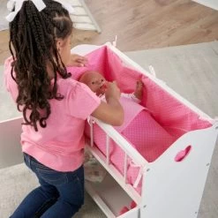 Badger Basket Storage Doll Crib With Bedding And Free Personalization Kit - White 12 Badger Basket Storage Doll Crib With Bedding And Free Personalization Kit - White -Toy Doll World GUEST be157b1f e8b2 4fde b0af 06338d2905ed