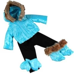 The Queen's Treasures 15 Inch Baby Doll Clothes Complete Blue Snow Suit -Toy Doll World GUEST bfc0fd7b 06fb 4855 89fb d1af2a3d4b4e