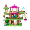 Li'l Woodzeez Toy Treehouse With Elevator 22pc - Treehouse Playset