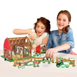 Storytime Toys Little Bo-Peep's Family Farm 3D Puzzle - Book And Toy Set - 3 In 1 - Book, Build, And Play -Toy Doll World GUEST c29e450b a821 4f16 adea 850c31f6cf68