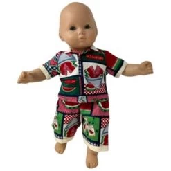 Doll Clothes Superstore Watermelon Print Shorts And Shirt For Twin Baby Dolls -Toy Doll World GUEST c58b1657 7978 47c9 ab73 6bcce5b2eb1b