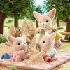 Calico Critters Fennec Fox Twins, Set Of 2 Collectible Doll Figures With Pushcart Accessory -Toy Doll World GUEST c6035af7 3b69 41ee b127 9b8581a85937