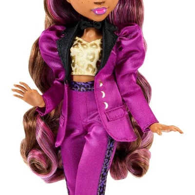Monster High Clawdeen Wolf Fashion Doll In Monster Ball Party Fashion With Accessories 4 Monster High Clawdeen Wolf Fashion Doll In Monster Ball Party Fashion With Accessories - Image 2