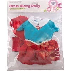 Dress Along Dolly Superwoman Outfit For American Girl Doll -Toy Doll World GUEST c92022bc ceff 43e3 8a23 ee943382a809