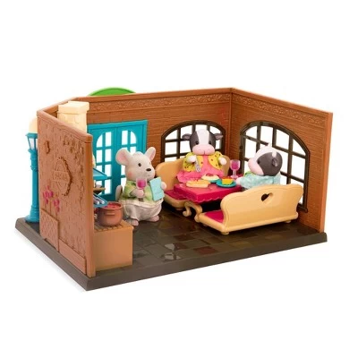 Li'l Woodzeez Restaurant Playset With Toy Food 31pc - Pass-the-Pasta Restaurant 4 Li'l Woodzeez Restaurant Playset With Toy Food 31pc - Pass-the-Pasta Restaurant - Image 2