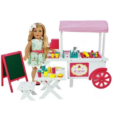 Playtime By Eimmie Ice Cream Cart With Accessories 3 Playtime By Eimmie Ice Cream Cart With Accessories