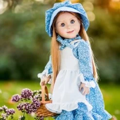 The Queen's Treasures 18 Inch Doll Clothes 4 Piece Blue Calico Dress 12 The Queen's Treasures 18 Inch Doll Clothes 4 Piece Blue Calico Dress -Toy Doll World GUEST cb744d2e 334f 4dfd 9f5d 12b508fbd99b