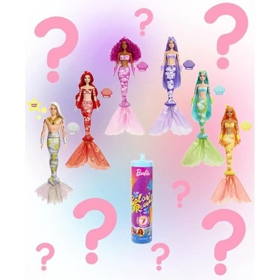 MATTEL Barbie - Color Reveal ! Color Changing Prince Or Princess' Mermaid Doll With 7 Unboxing Surprises 3 MATTEL Barbie - Color Reveal ! Color Changing Prince Or Princess' Mermaid Doll With 7 Unboxing Surprises - Image 2