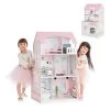Teamson Kids 'Wonderland' Children's 2 In 1 Doll House & Play Kitchen TD-12515P