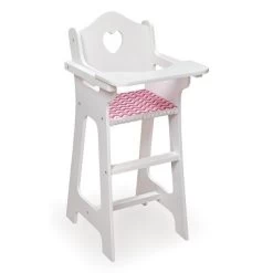 Badger Basket Doll High Chair With Accessories And Free Personalization Kit -Toy Doll World GUEST cdb04f5a c955 466b b56b 9676e72cc0b4