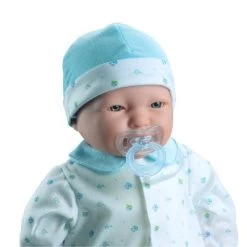 JC Toys La Baby 20" Baby Doll - Blue Outfit With Pacifier