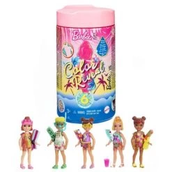 Barbie - Chelsea Color Reveal ! Color Changing Kids - Beach Go'er Doll With 6 Surprise Accessories -Toy Doll World GUEST d18e384f 68e6 4831 89ec f2b07f41cb35