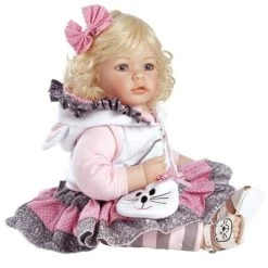 Adora Realistic Baby Doll The Cat's Meow Toddler Doll - 20 Inch, Soft CuddleMe Vinyl, Light Blonde Hair, Blue Eyes -Toy Doll World GUEST d6d3914f 6282 4477 bfba f8071b8d4f1d