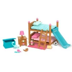Li'l Woodzeez Toy House With Accessories 127pc - Honeysuckle Hillside Cottage -Toy Doll World GUEST d7883ba0 1a36 431e 8ec8 9c569dfaad91